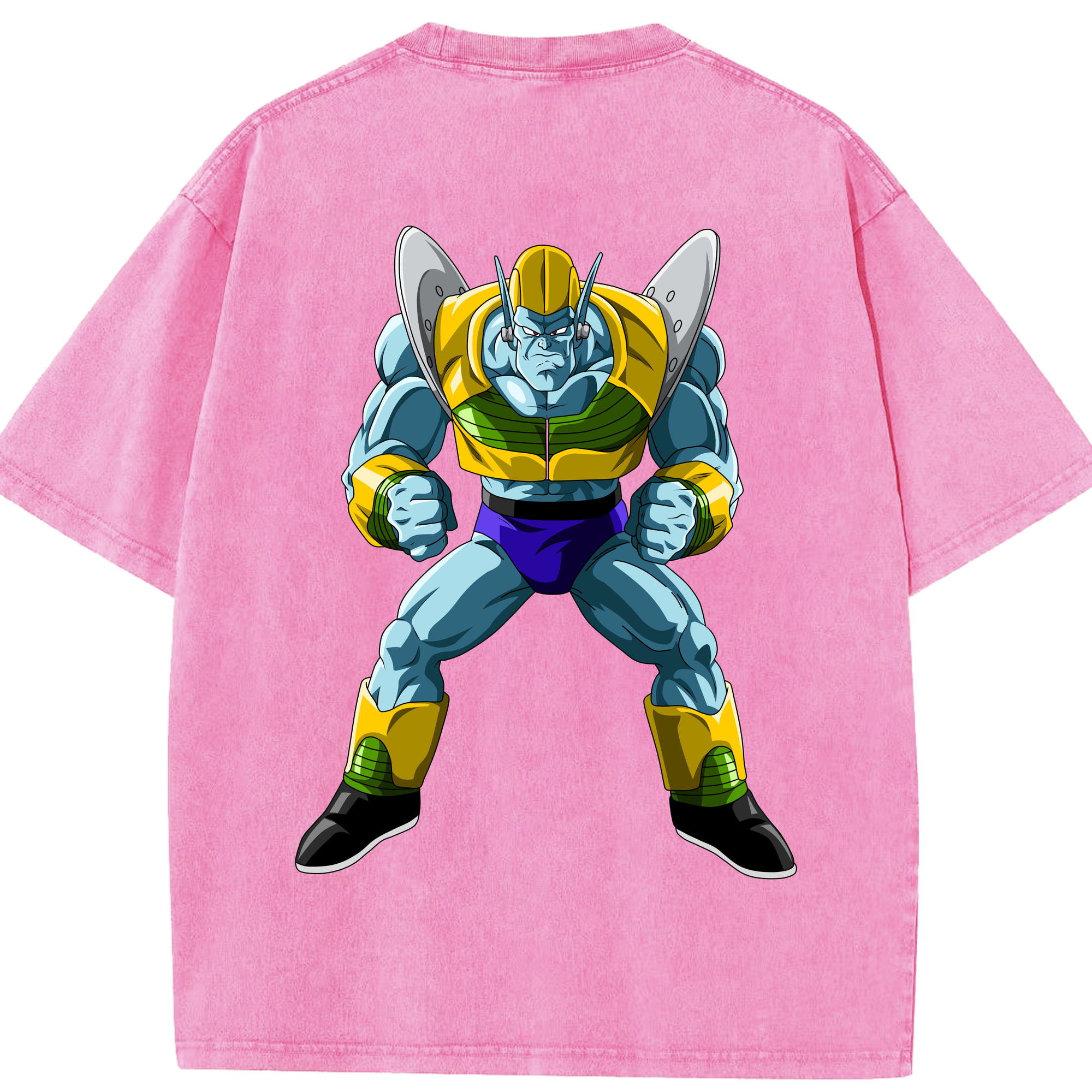 （画像用） ドラゴンボール DRAGON BALL 綿100% ヴィンテージ風 半袖Tシャツ（背面プリント）